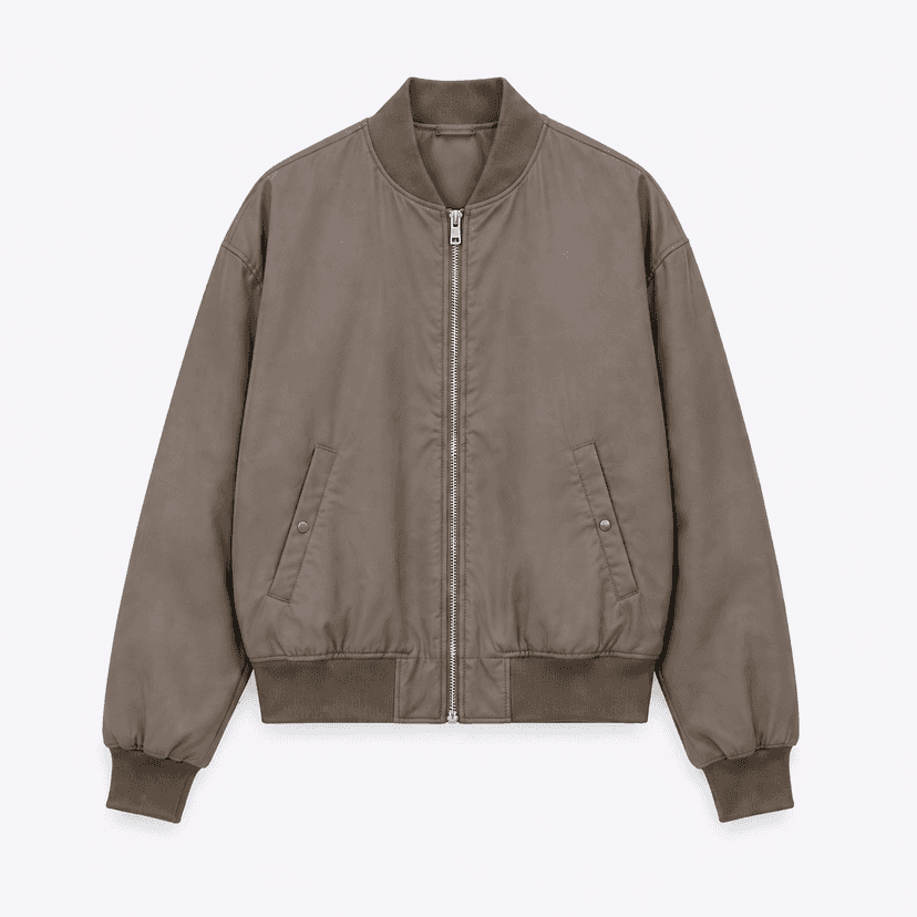 Bomber taupe trouvé